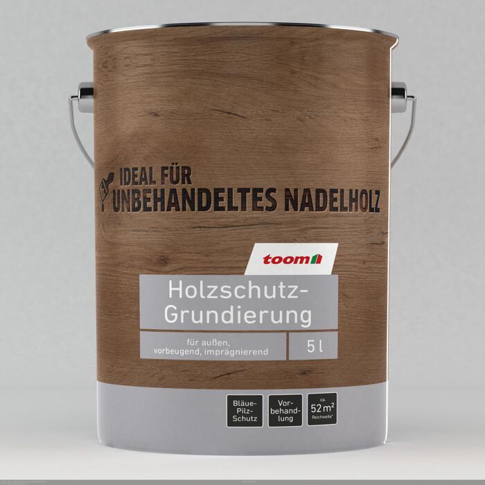 Toom Holzschutz Grundierung 5 L ǀ Toom Baumarkt