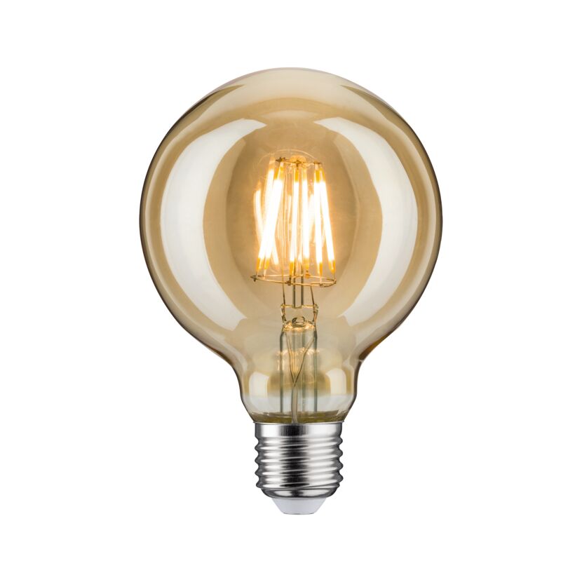 LED Vintage Globe95 6W E27 Gold Dimm 1700K