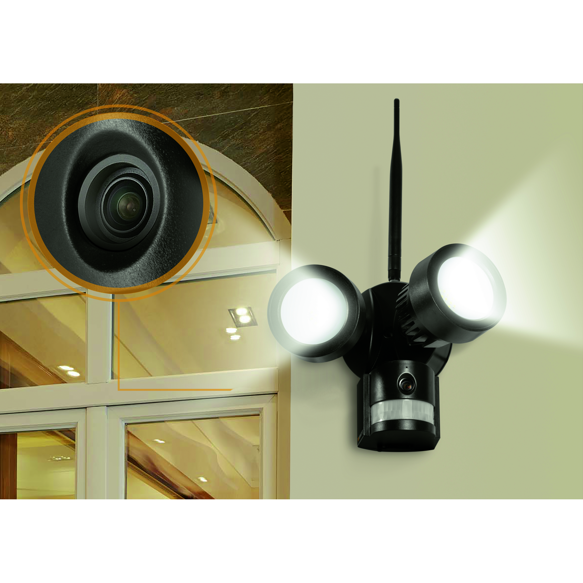 IP-Cam HD Outdoor LED Flutlicht TX-83 + product picture