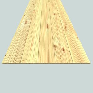 Massivholzprofil Struktur gehobelt