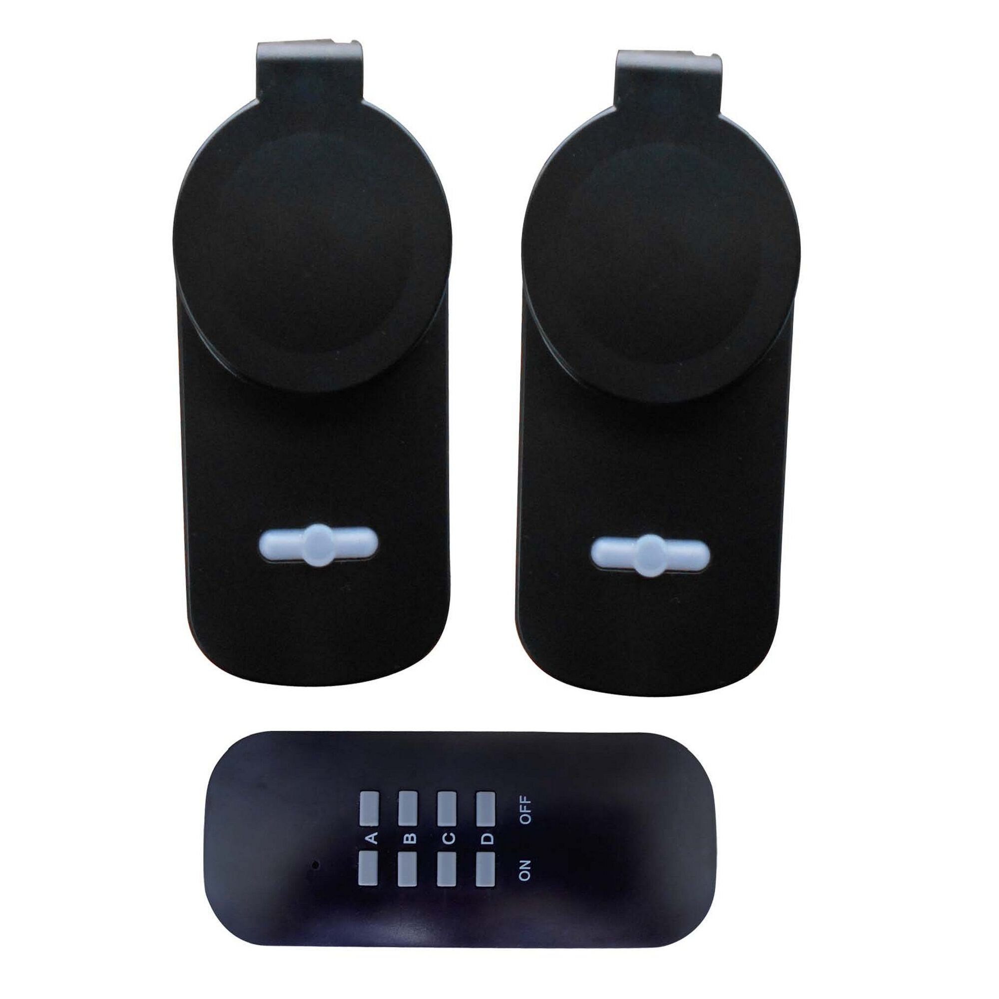 Funksteckdosen-Set mit Fernbedienung