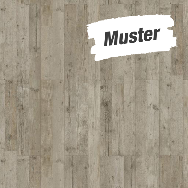 Bild von Muster zum Vinylboden 'Greenvinyl 4.0' Pinie 2-Stab 4 mm