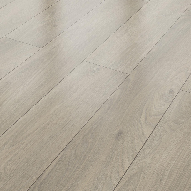 Bild von Laminat 'King Size' Eiche Kastell hellbraun 8 mm
