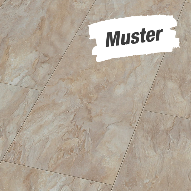 Bild von Muster zum Laminat 'Canyon' Buntschiefer 8 mm