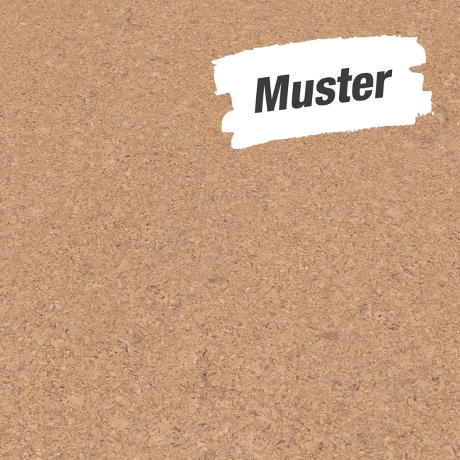Bild von Handmuster zum Korkboden 'Studiostyle' Aveiro creme braun 10,5 mm