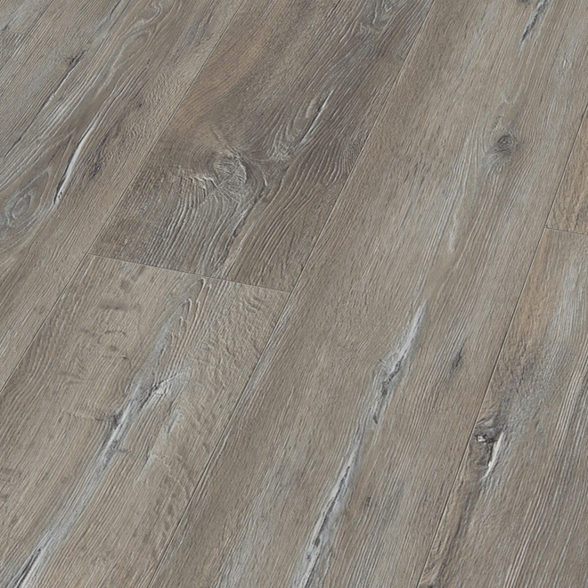 Bild von Laminat 'Dynamic' Alteiche Samaria braungrau 8 mm