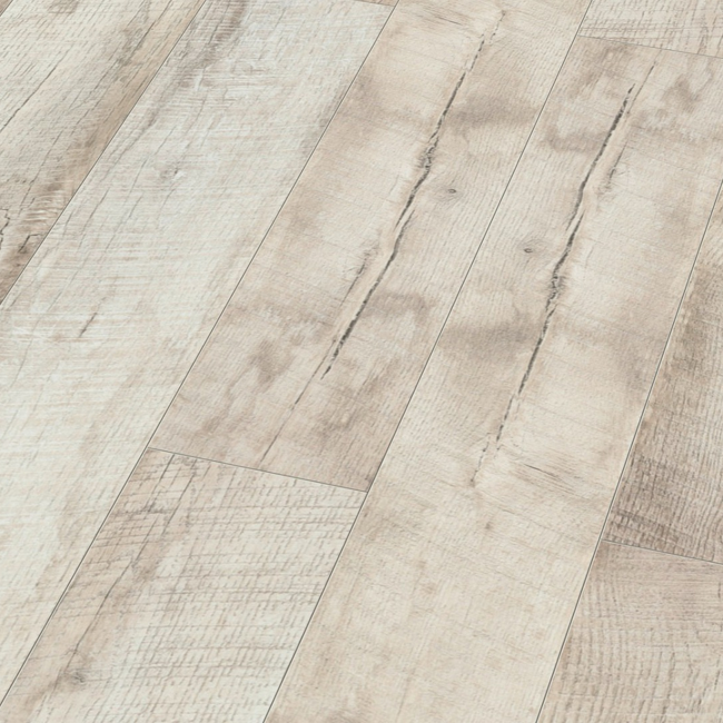 Bild von Laminat 'Extravagant Tradition' Eiche Hartford hellgrau 8 mm