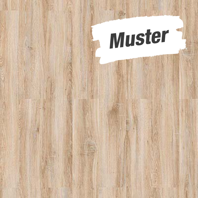 Bild von Muster zum Laminat 'Scandinavia 4V' Eiche Esperanza hellbraun 7 mm