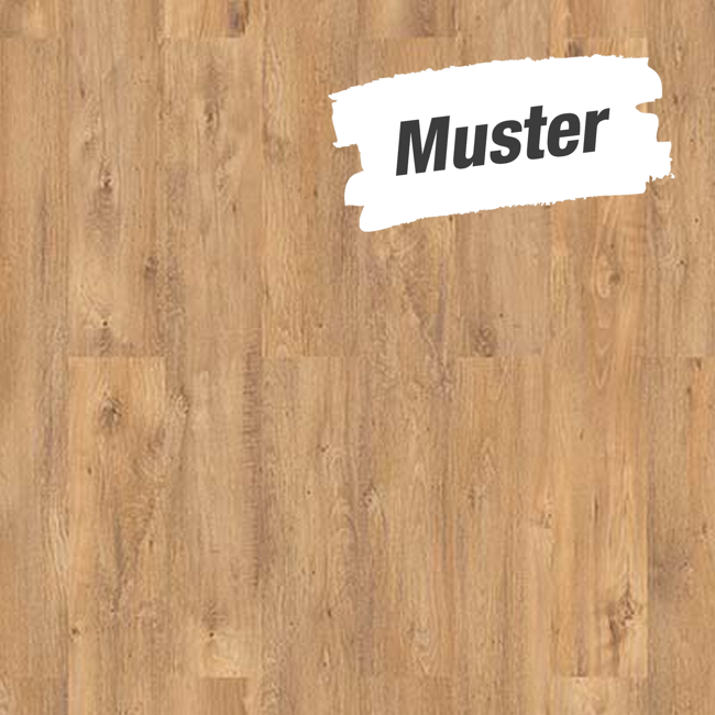 Bild von Muster zum Laminat 'Mediterran' Eiche Helmond braun 7 mm