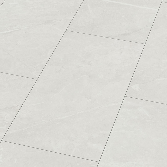 Bild von Laminat 'Visiogrande Autentico' Granit weiß 8 mm
