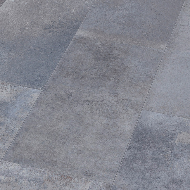 Bild von Laminat 'Canyon' Zementestrich grau 8 mm
