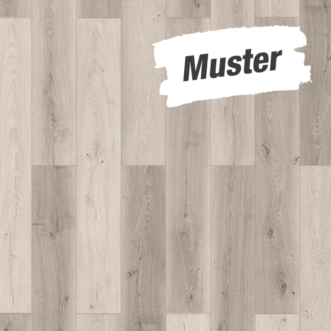 Bild von Muster zum Laminat 'Scandinavia' Kinger graubraun 7 mm