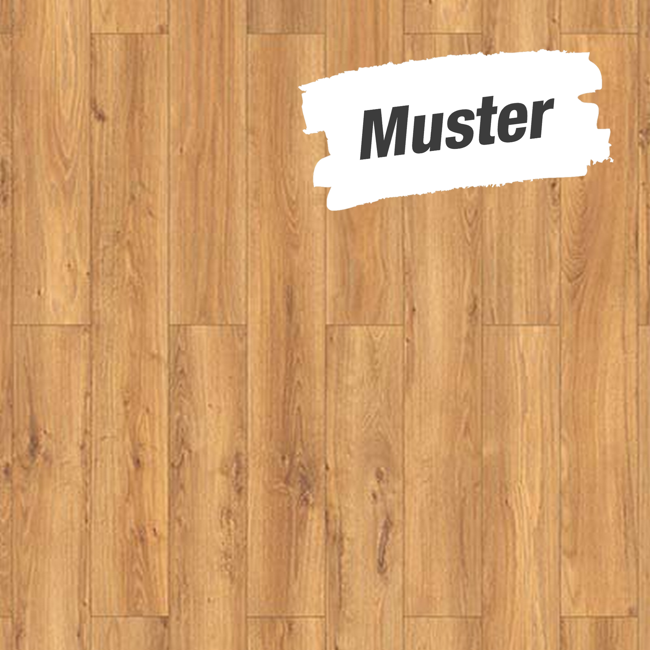 Bild von Muster zum Vinylboden 'Greenvinyl' Eiche natur 3,8 mm