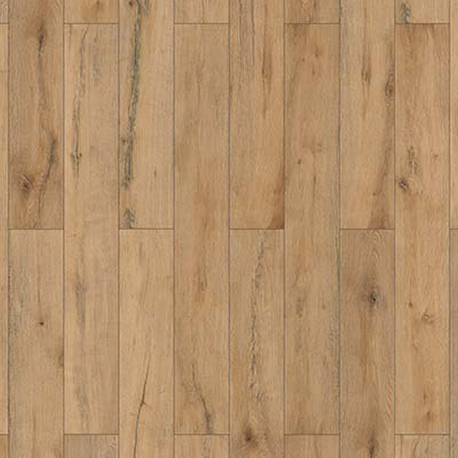 Bild von Vinylboden 'Greenvinyl' Risseiche dunkel dunkelbraun 4 mm