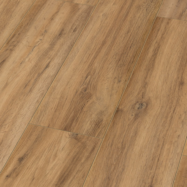 Bild von Laminat 'Galaxy 4V' Dallas Oak braun 8 mm