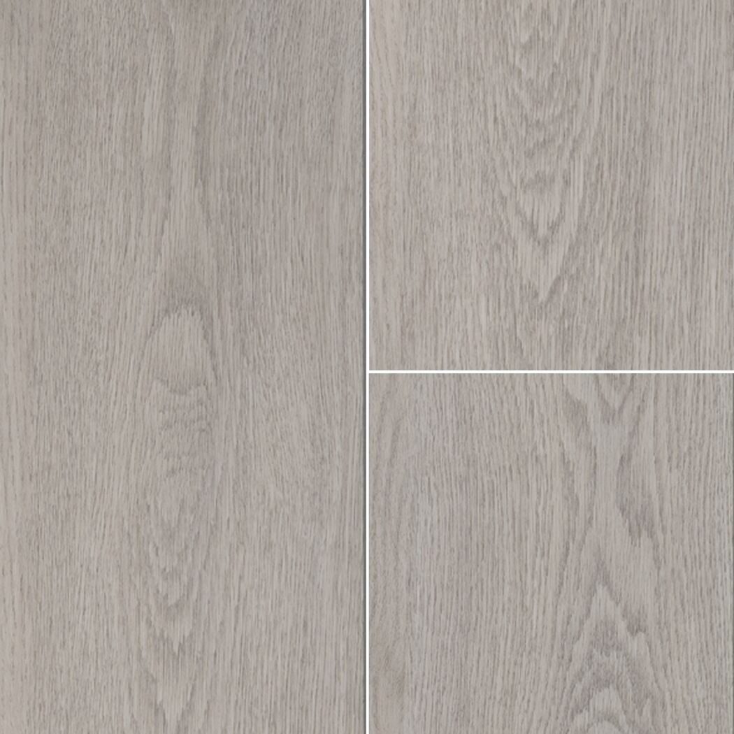 Helles, grau-beiges Vinyl in Holzoptik
