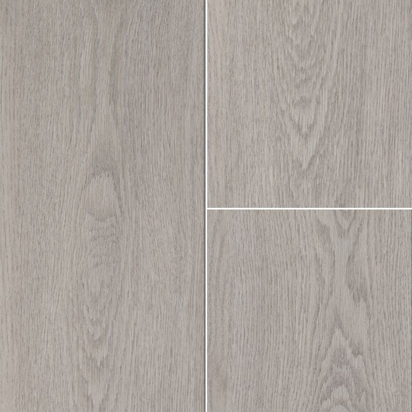 Helles, grau-beiges Vinyl in Holzoptik