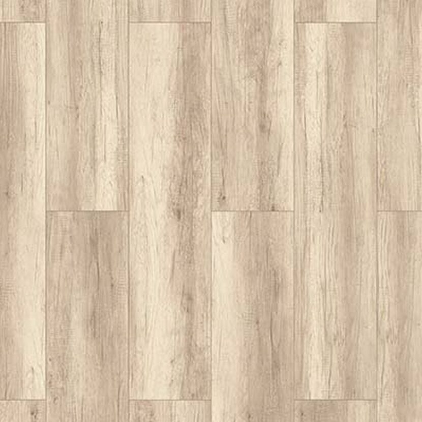 Hellgraues Laminat in Holzoptik