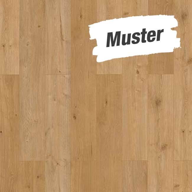 Bild von Muster zum Laminat '832-4 WR' wasserresistent Eiche natur-mix 8 mm