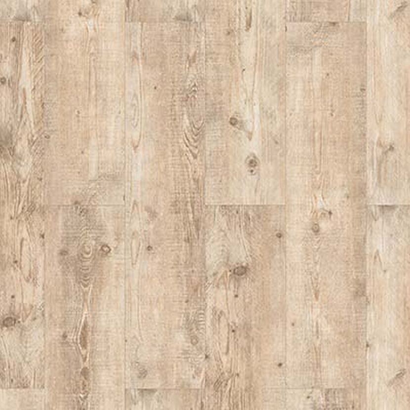 Laminatboden in hellem Holzton