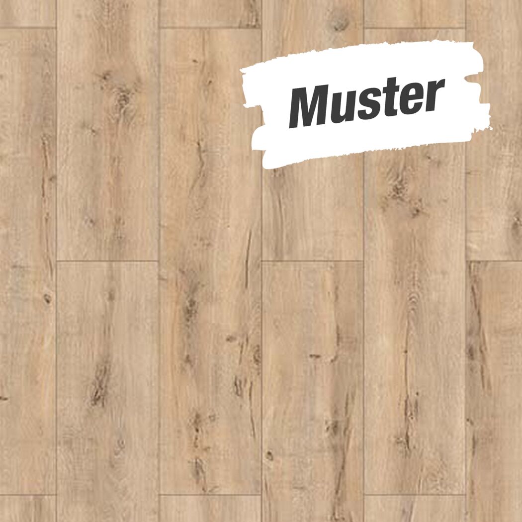 Helles Laminat mit Holzmaserung