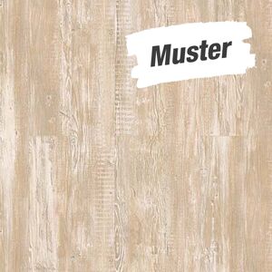 Muster zum Laminat 'Scandinavia 4V' Schlosseiche graubraun 8 mm