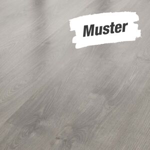 Muster zum Laminat 'Savanne' Eiche Arlington dunkelbraun 7 mm