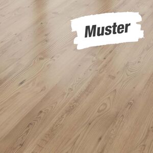 Muster zum Laminat 'Mediterran' Landhaus braun 8 mm