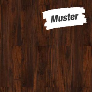 Muster zum Laminat 'Savanne' Lapacho Choco dunkelbraun 8 mm