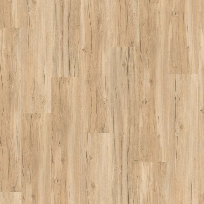Bild von Vinylboden 'Basic 4.3' Eiche Memory geschliffen braun 4,3 mm