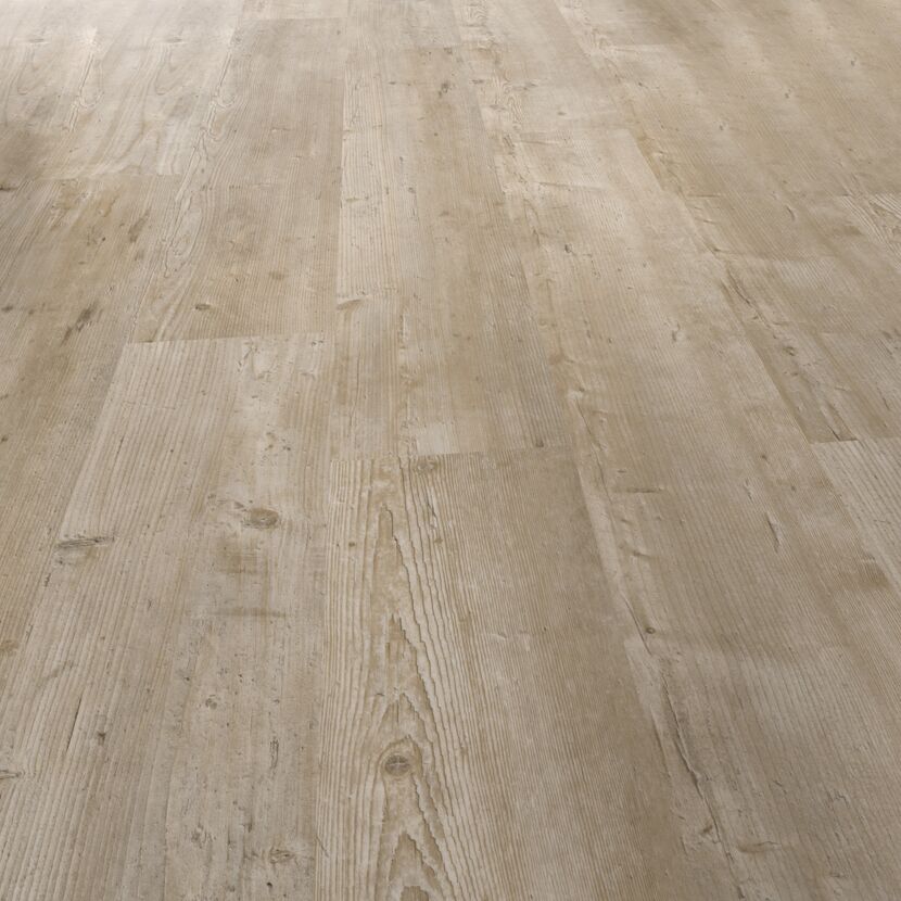 Heller Vinylboden in Holzoptik