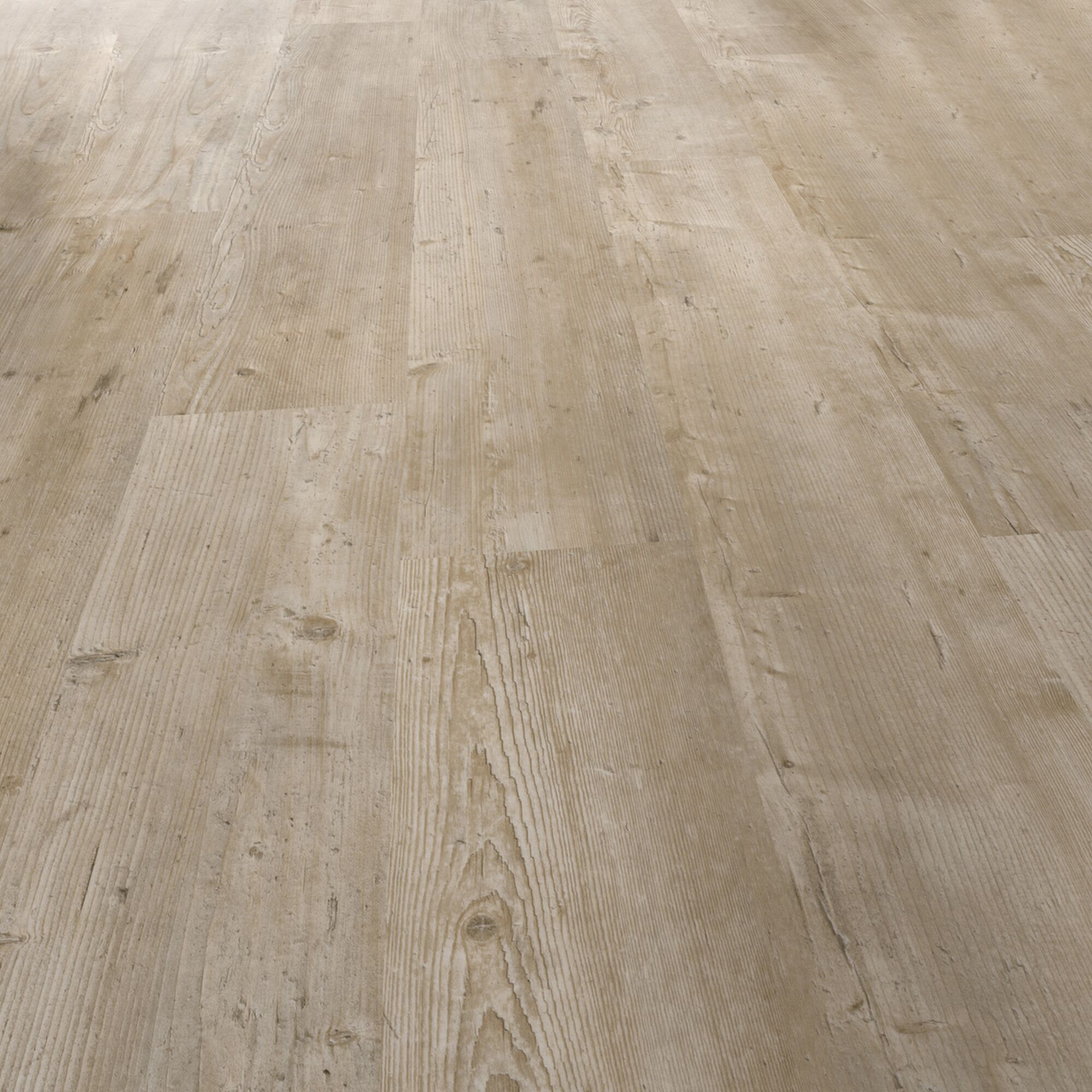 Heller Vinylboden in Holzoptik