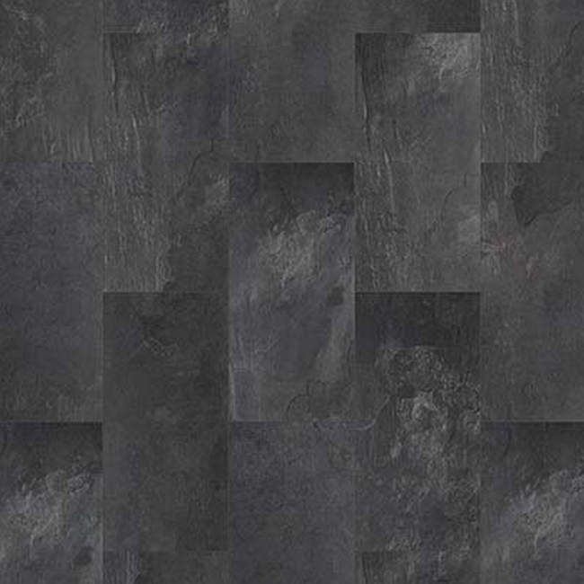 Bild von Laminat 'Visiogrande' Schiefer schwarz 8 mm