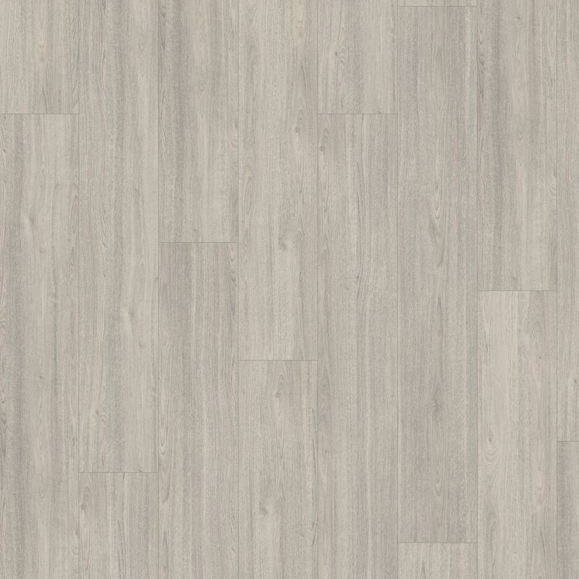 Hellgraues Laminat in Holzoptik