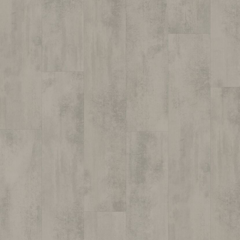 Grauer Designbodenbelag Large Chromix silbern