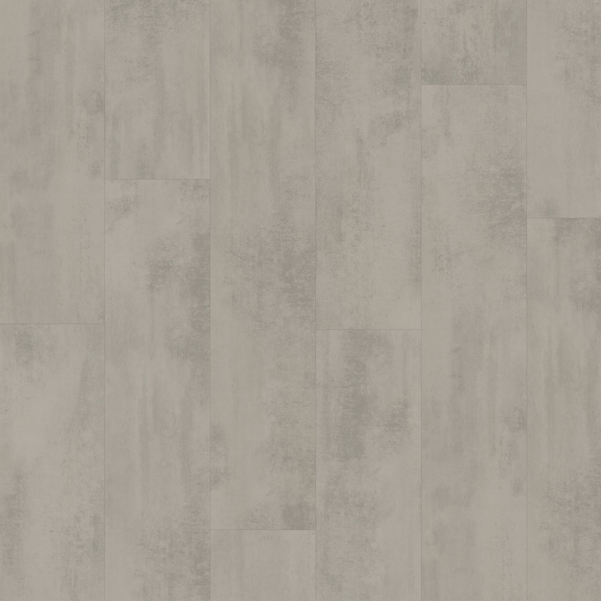Grauer Designbodenbelag Large Chromix silbern
