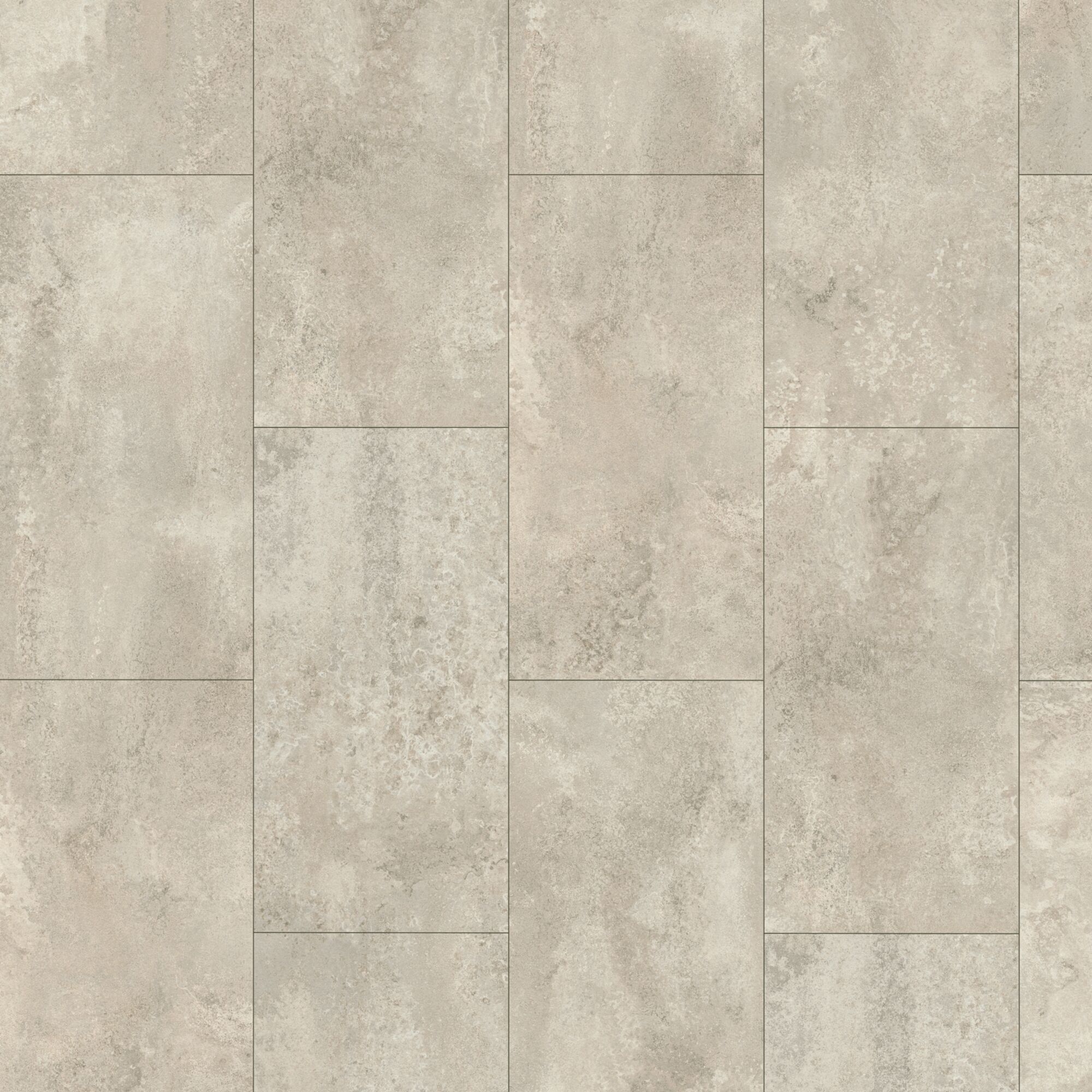 Beigefarbener Fliesenboden verlegt.