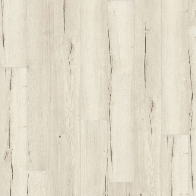 Bild von Laminat 'Home Aqua+' EHL105 Creston Eiche weiß beige 8 mm