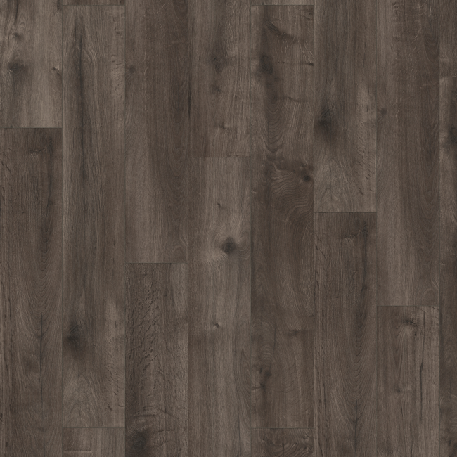 Bild von Laminat 'Home' EHL144 Loja Eiche grau dunkelgrau 8 mm
