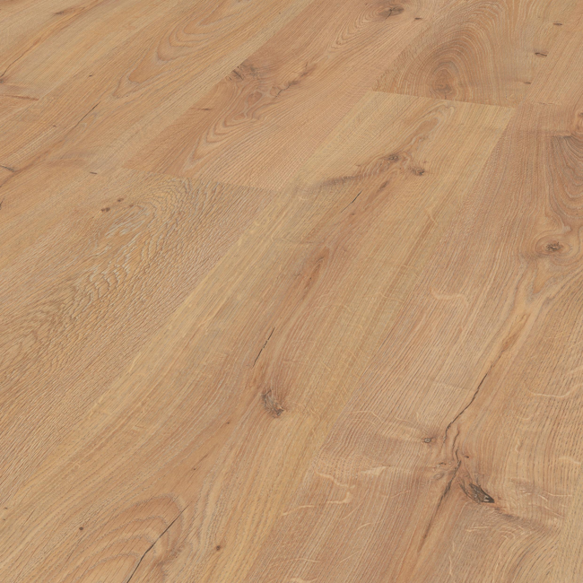 Bild von Laminat 'Twin Clic' Holzoptik braun 7 mm