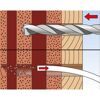 fischer Langschaftdübel SXRL 14 x 160 FUS Sechskantschraube mit U-Scheibe E