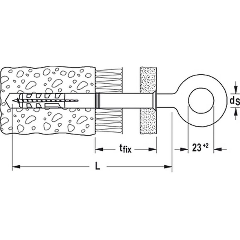 Gerüstöse GS Ø 12 x 120 mm