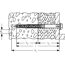 fischer Langschaftdübel SXRL 14 x 160 FUS Sechskantschraube mit U-Scheibe E