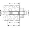 fischer Messingdübel MS 6 x 22 15 Stück