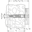 Verkleinertes Bild von fischer Universaldübel UX 5 x 30 R S mit Rand und Schraube 10 Stück