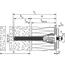 Verkleinertes Bild von Abstandsmontagesystem 'Thermax 12' für Dämmstoffe 62 bis 110 mm, M12