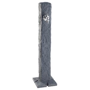 Wasserzapfstelle 'Granit' dark granite 25 x 100 cm