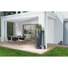 Regenspeicher Stone 2in1 an einer Hauswand