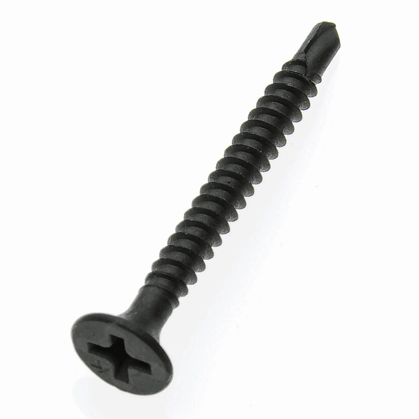 Schwarze Schraube
