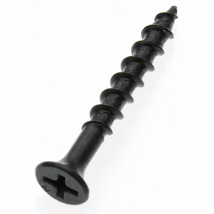 Schwarze Schraube